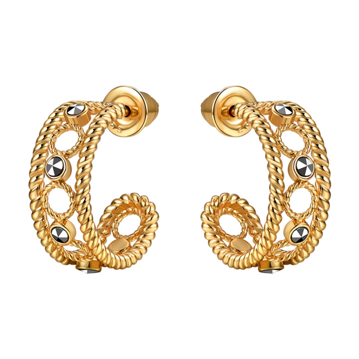  18k Solid Gold Earrings